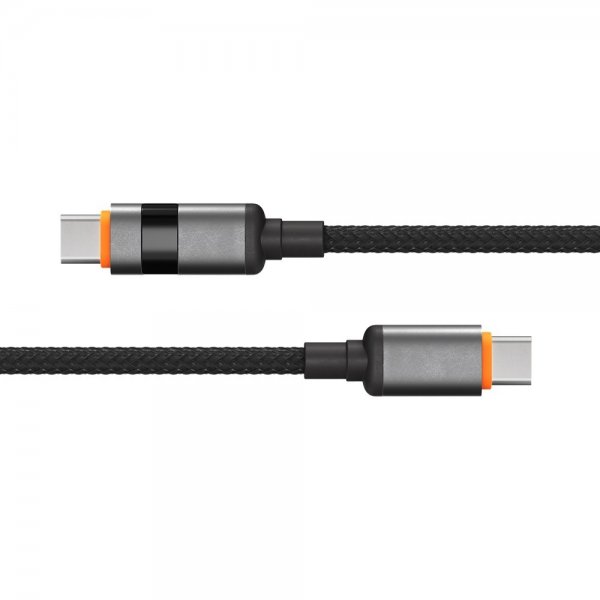 USB-C to USB-C Cable Longlife LED Display 100W 1.5m Black