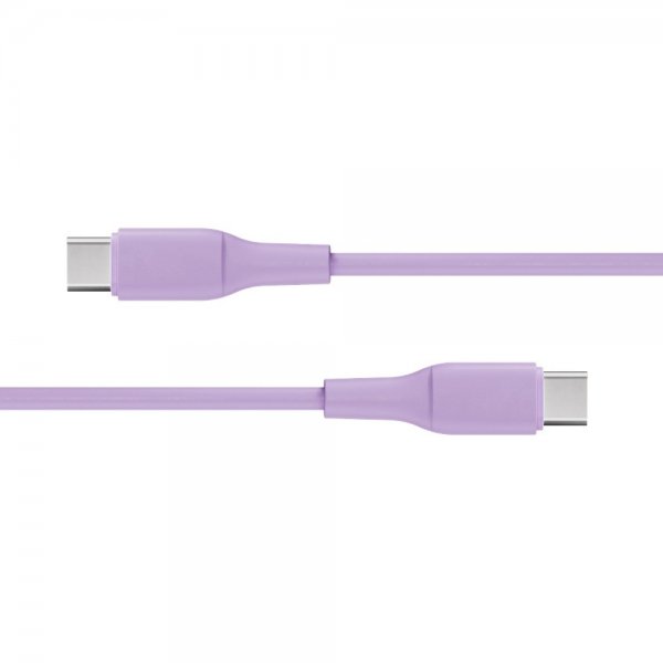 USB-C to USB-C Cable Superflex 60W 1.5m Pink
