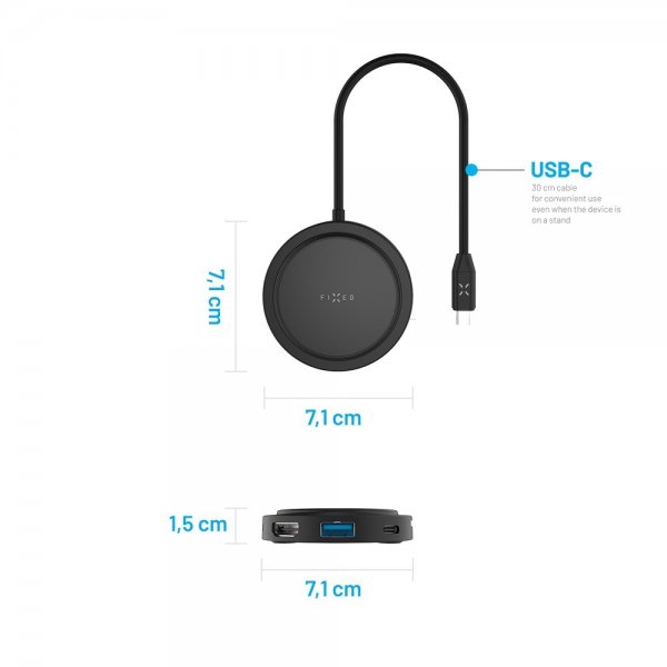 USB-hub MagHUB USB-C 7in1