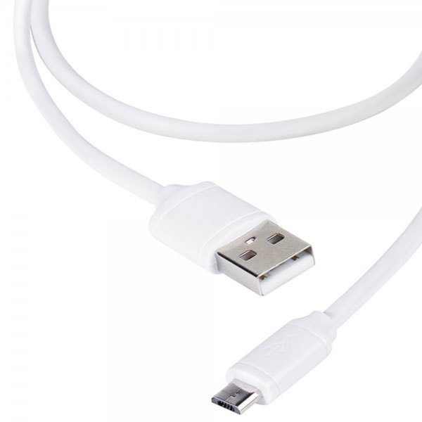 USB to Micro-USB Cable 1.2 meter White