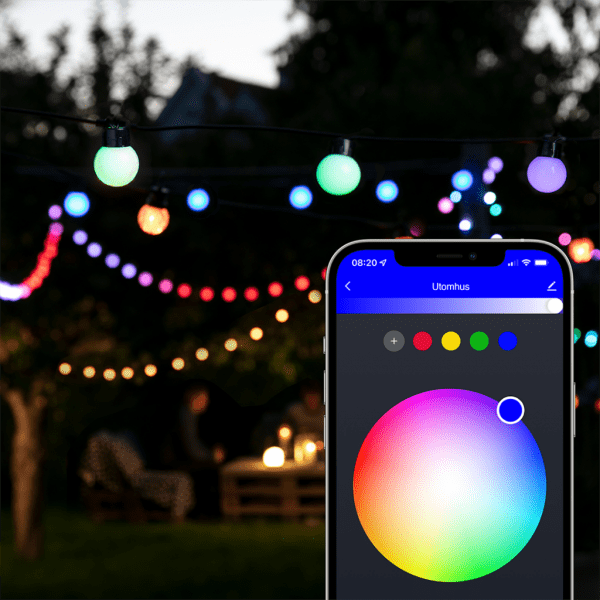 Smart String Lights - Oval Globe