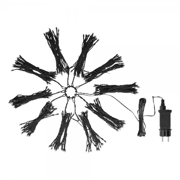 WiFi Christmas tree lighting RGB IP44 2m