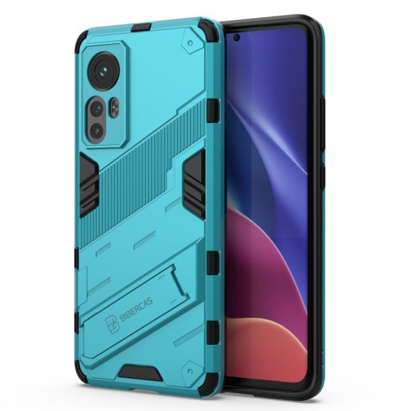Xiaomi 12/12X Case with Stand Cyan