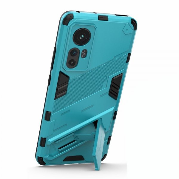 Xiaomi 12/12X Case with Stand Cyan