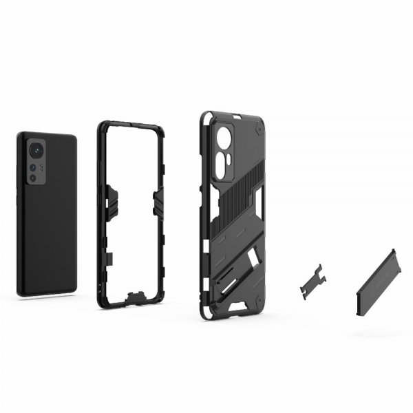 Xiaomi 12/12X Case with Stand Cyan