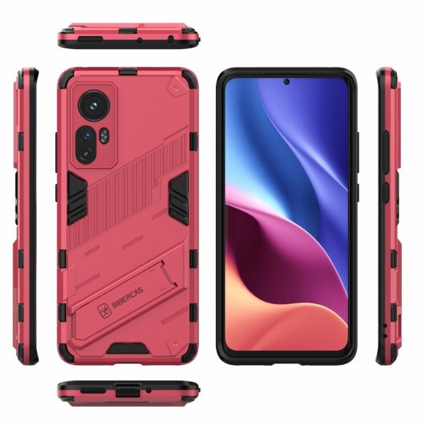 Xiaomi 12/12X Case with Stand Magenta