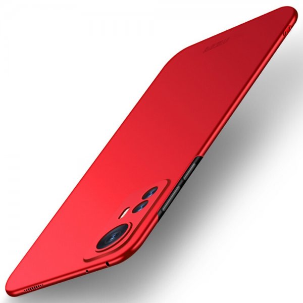 Xiaomi 12/12X Case Shield Slim Red