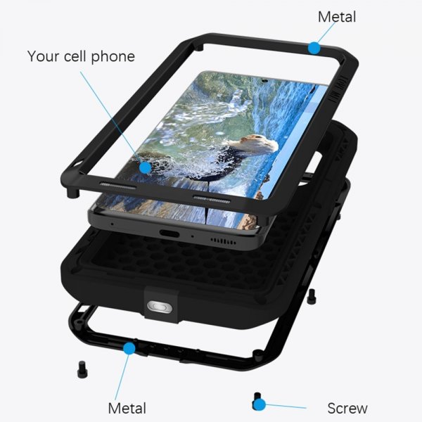 Xiaomi 13 Pro Case Powerful Case Silver