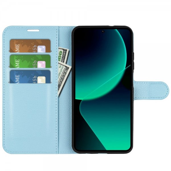 Xiaomi 13T/13T Pro Cover Litchi Blue
