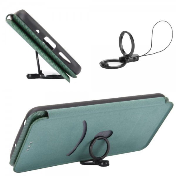 Xiaomi 14 Cover Carbon Fiber Texture Green