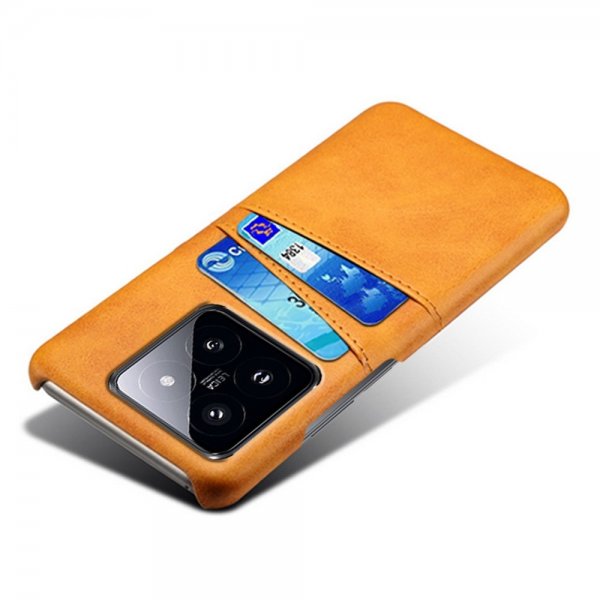 Xiaomi 14 Case with two Card Slots Orange