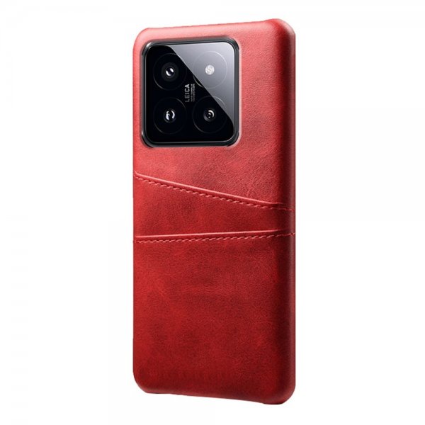 Xiaomi 14 Case with two Card Slots Red