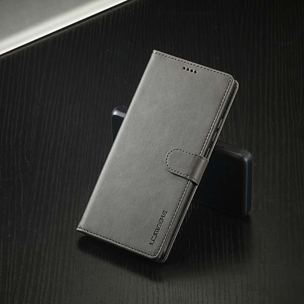 Xiaomi 14T Cover with Card Slot Stand Function Grey