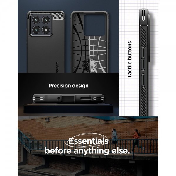 Xiaomi 14T Case Rugged Armor Matte Black