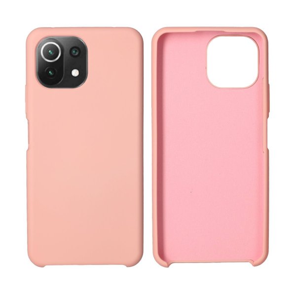 Xiaomi Mi 11 Lite Case Silicone Pink