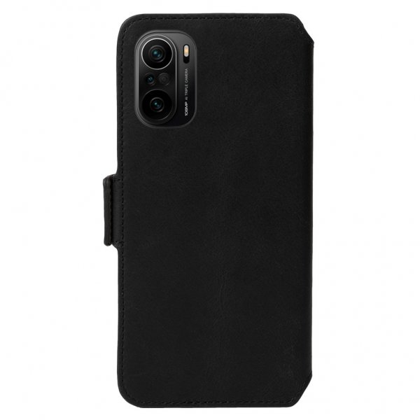Xiaomi Mi 11i Case Leather PhoneWallet Black