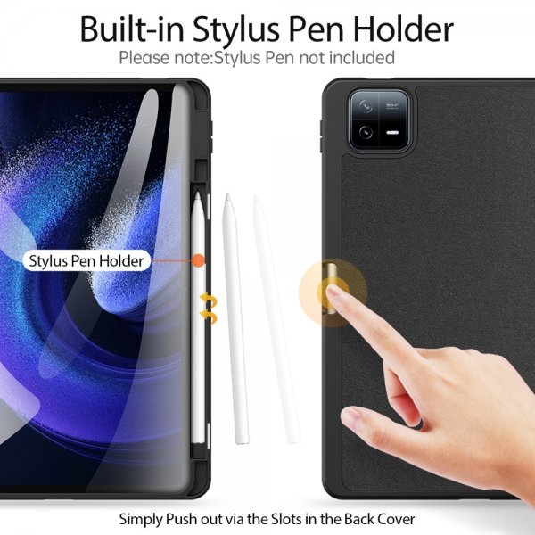 Xiaomi Pad 6 Cover DOMO Series Black