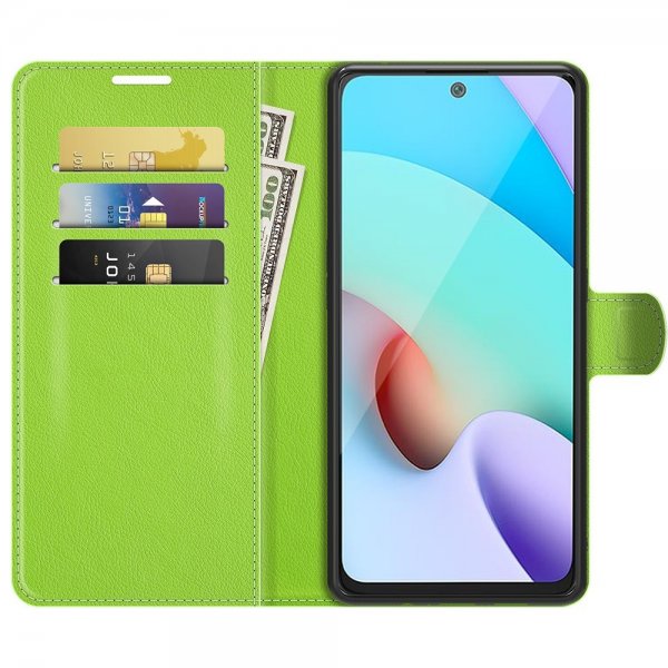 Xiaomi Redmi 10 Cover Litchi Green