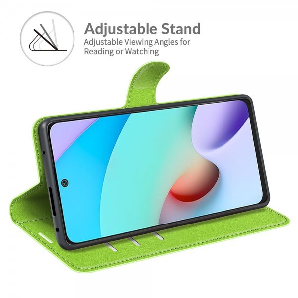 Xiaomi Redmi 10 Cover Litchi Green