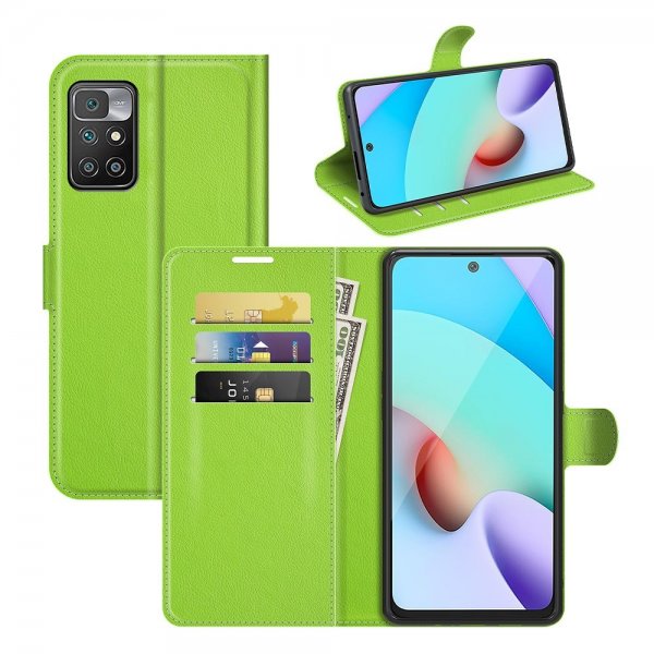 Xiaomi Redmi 10 Cover Litchi Green