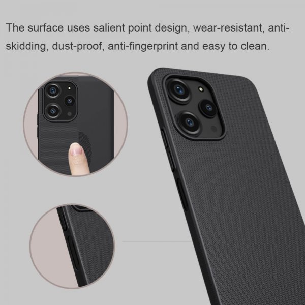Xiaomi Redmi 12 Case Frosted Shield White