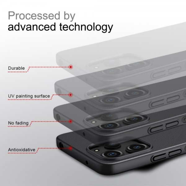 Xiaomi Redmi 12 Case Frosted Shield White