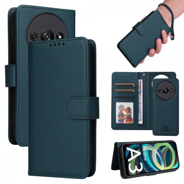 Xiaomi Redmi A3 Cover with Detachable Case 005 Blue