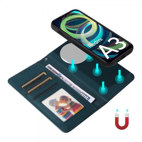 Xiaomi Redmi A3 Cover with Detachable Case 005 Blue