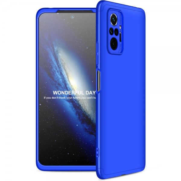 Xiaomi Redmi Note 10 Pro Case Three-part Blue