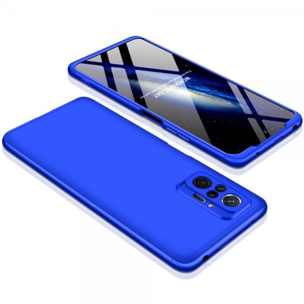 Xiaomi Redmi Note 10 Pro Case Three-part Blue