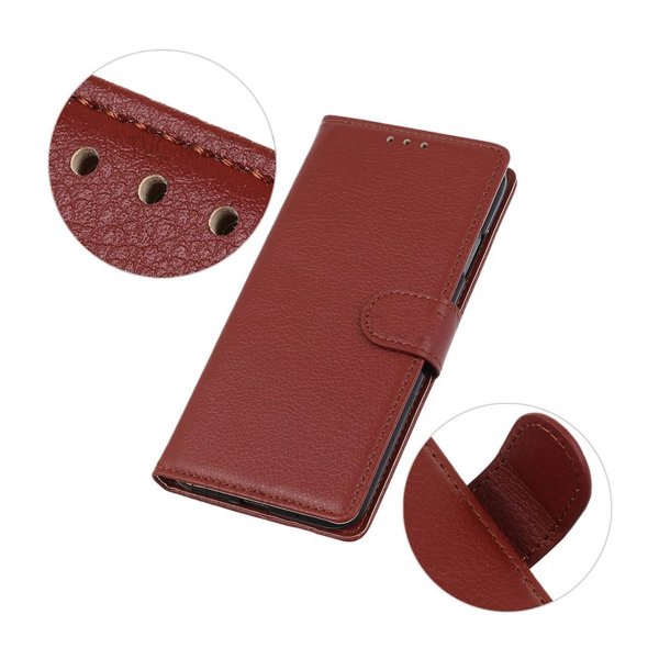 Xiaomi Redmi Note 11 Cover with Stand Brown