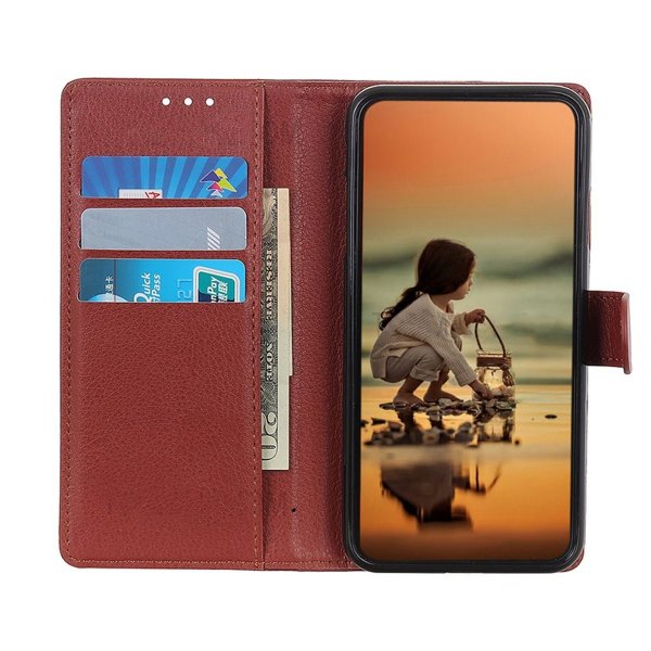 Xiaomi Redmi Note 11 Cover with Stand Brown