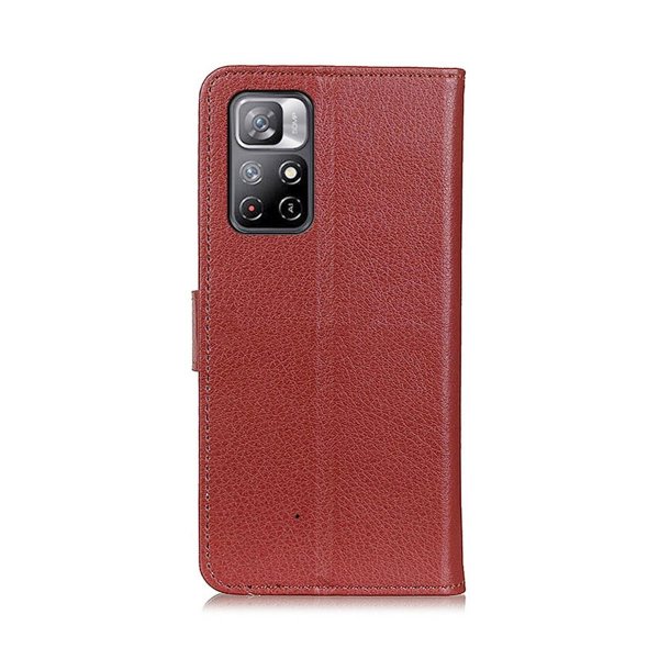 Xiaomi Redmi Note 11 Cover with Stand Brown