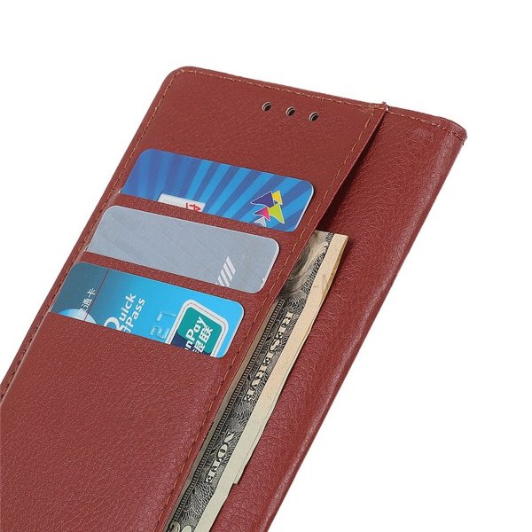 Xiaomi Redmi Note 11 Cover with Stand Brown