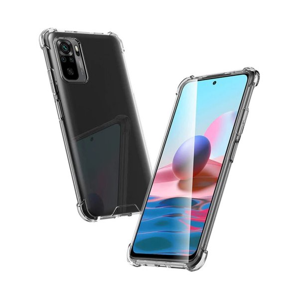 Xiaomi Redmi Note 11 Case Shock resistant TPU Transparent