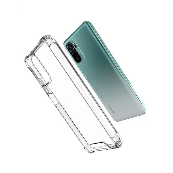 Xiaomi Redmi Note 11 Case Shock resistant TPU Transparent