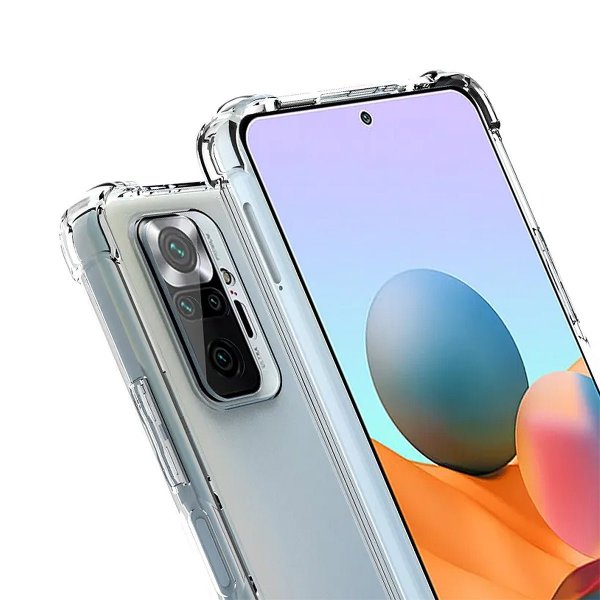 Xiaomi Redmi Note 11 Case Shock resistant TPU Transparent