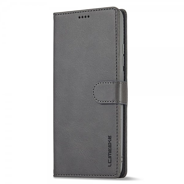 Xiaomi Redmi Note 13 5G Cover with Card Slot Stand Function Grey