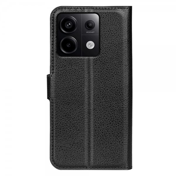 Xiaomi Redmi Note 13 Pro 5G Cover Litchi Black