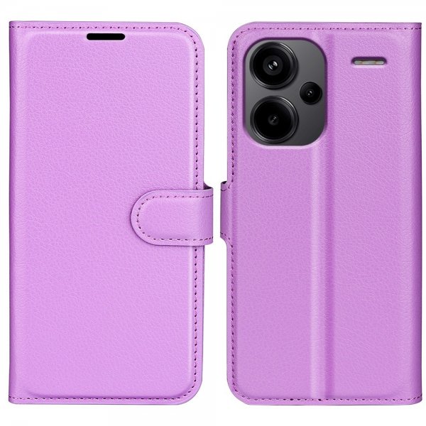 Xiaomi Redmi Note 13 Pro Plus 5G Cover Litchi Purple