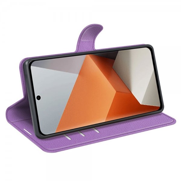 Xiaomi Redmi Note 13 Pro Plus 5G Cover Litchi Purple