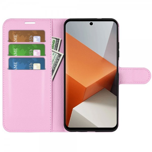 Xiaomi Redmi Note 13 Pro Plus 5G Cover Litchi Pink