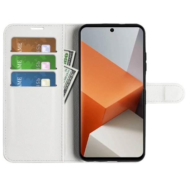 Xiaomi Redmi Note 13 Pro Plus 5G Cover Litchi White