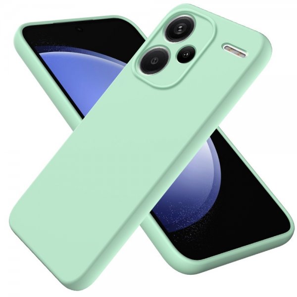 Xiaomi Redmi Note 13 Pro Plus 5G Case with Strap Silicone Green