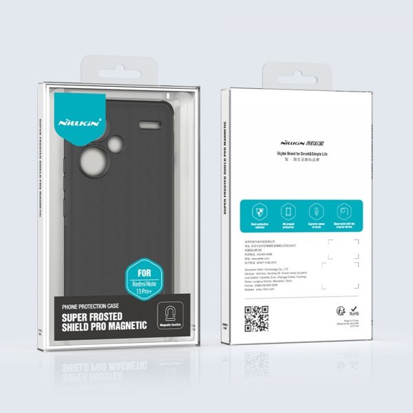 Xiaomi Redmi Note 13 Pro Plus 5G Case Super Frosted Shield Pro MagSafe Black