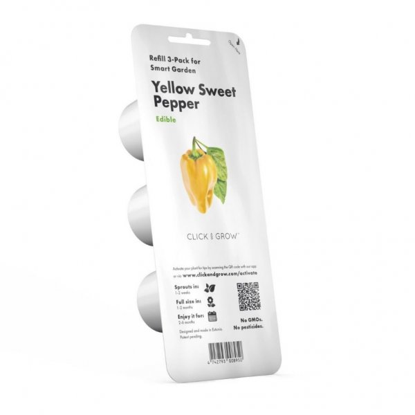 Smart Garden Refill 3-pack - Yellow Sweet Peppers